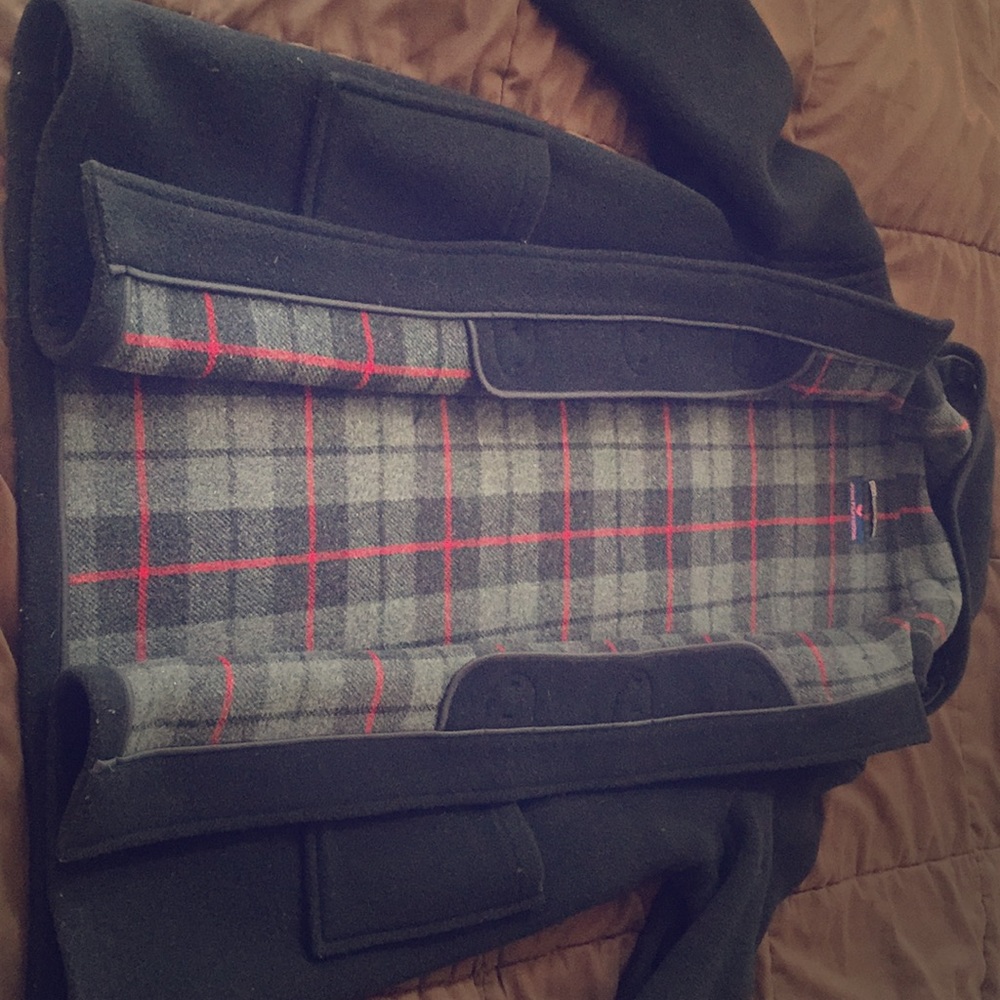 John Partridge men’s wool duffle overcoat